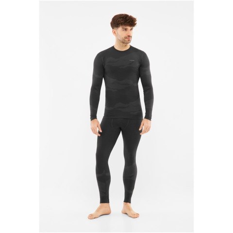 Bielizna termoaktywna męska VIKING Gasher Merino Man Set rozmiar L, czarna