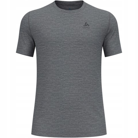 Bielizna termoaktywna z krótkim rękawem Odlo BL TOP crew neck l/s MERINO 160 roz. M Ciemnoszary