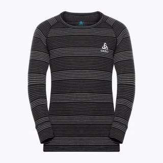 Bielizna termoaktywna - zestaw Odlo Set ACTIVE WARM Special Set roz. L Ciemnoszara