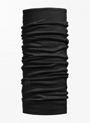 Chusta wielofunkcyjna Buff Merino Lightweight, solid black