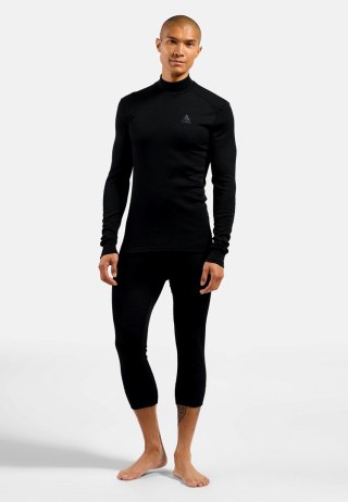Koszulka termoaktywna męska turtle neck Odlo BL TOP Active Warm Eco rozmiar M, czarna