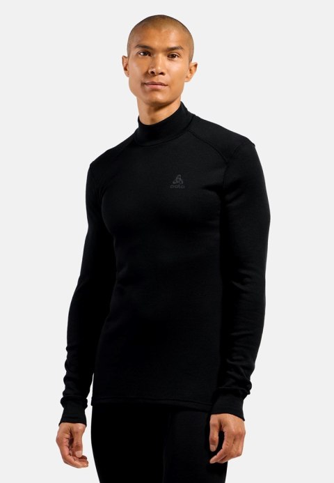 Koszulka termoaktywna męska turtle neck Odlo BL TOP Active Warm Eco rozmiar M, czarna