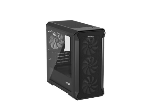 Obudowa NATEC Genesis Irid 503 ARGB NPC-1559 (Micro ATX. Mini ITX; kolor czarny)