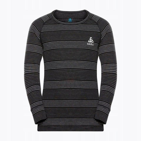 Zestaw bielizny dziecięcej Odlo Set long ACTIVE WARM ECO SET roz. 104cm Czarno-Szary