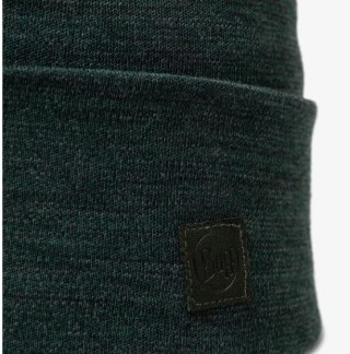 Czapka Buff Merino Heavyweight, solid forest
