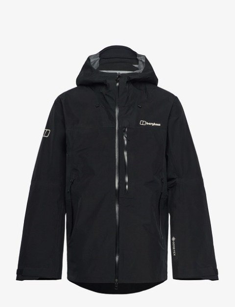 Kurtka z membraną Berghaus Ridge-Seeker GTX rozmiar L, czarna + Plecak SEA TO SUMMIT Ultra-Sil Dry Day Pack, szary