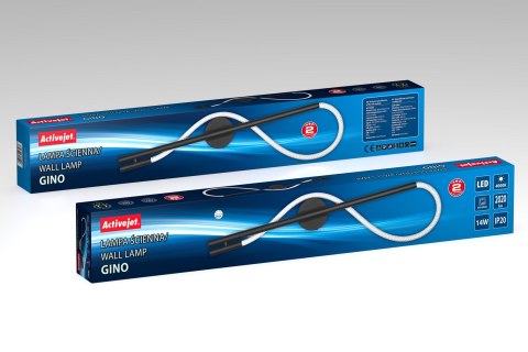 Lampa ścienna LED Activejet AJE-GINO NW (WYPRZEDAŻ)