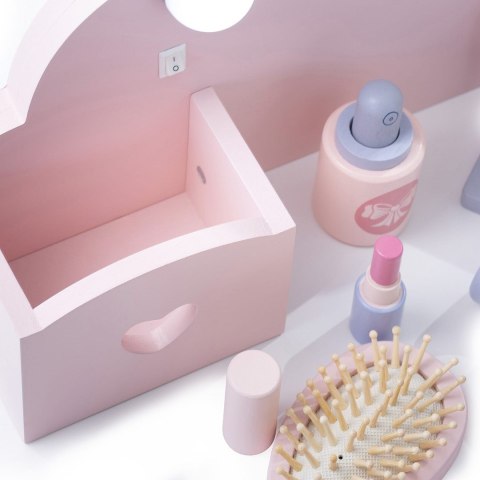 PROMIS TOALETKA DREWNIANA Z OŚWIETLENIEM TD05