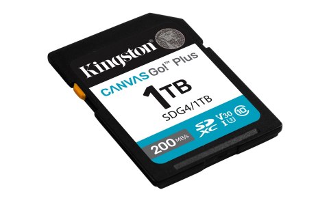 Karta pamięci Kingston Canvas Go Plus SDG4/1TB (1TB; Class U3, V30; Karta pamięci)