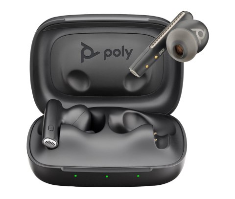 Słuchawki Poly Voyager Free 60 UC Black Earbuds +BT700 USB-C Adapter +Basic Charge Case Retail Packaging