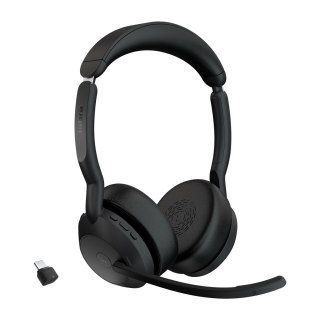Słuchawki nauszne bezprzewodowe Jabra Evolve2 55 MS Stereo Link380c
