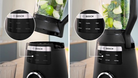 Blender kielichowy Bosch MMB6652B Serie 6 VitaPower (1800W; czarny)