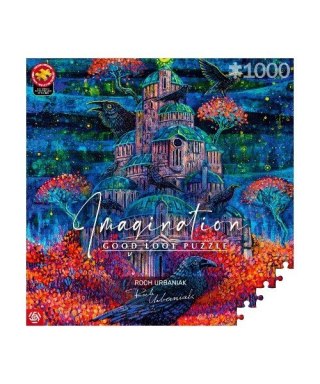 Puzzle Good Loot Imagination: Roch Urbaniak Twierdza Pani Kruków / Raven Queen's Fortress 1000 elementów