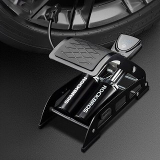 Pompka nożna Rockbros 42430001001 z wyświetlaczem - czarna