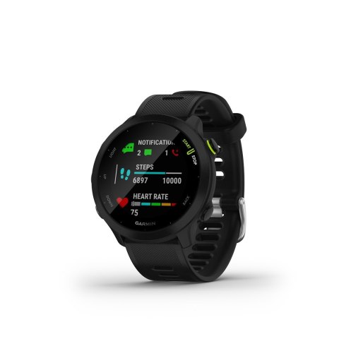 Zegarek sportowy Garmin Forerunner 55 42mm Czarny