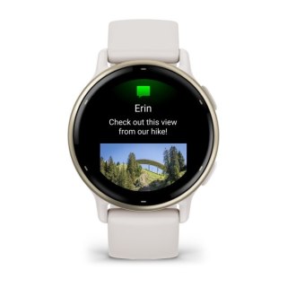 Zegarek sportowy Garmin Vivoactive 5 AMOLED 42mm Beżowy