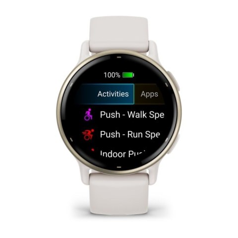 Zegarek sportowy Garmin Vivoactive 5 AMOLED 42mm Beżowy