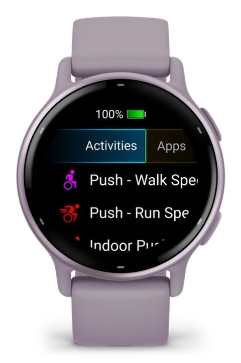 Zegarek sportowy Garmin Vivoactive 5 AMOLED 42mm Fioletowy