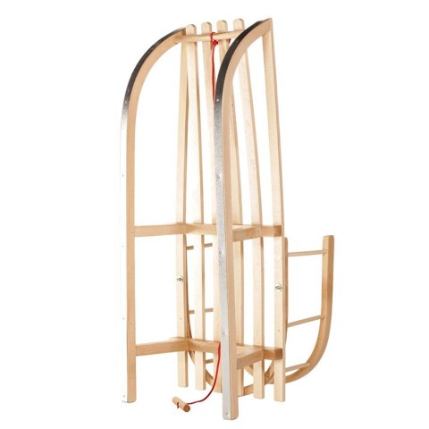 GREENBLUE SANKI DREWNIANE KLASYCZNE Z OPARCIEM GB136