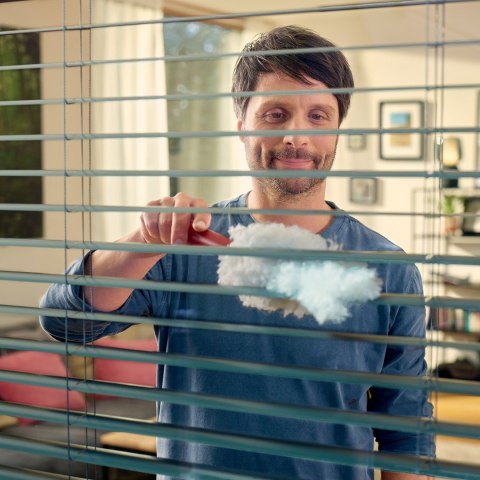 Miotełka do kurzu Vileda z krótką rączką + 2 wkłady Flex&Catch