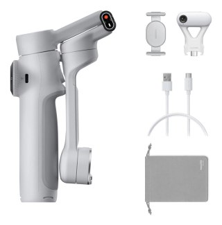 Insta360 Flow 2 AI Tracker Bundle (Stone Gray) - gimbal z modułem śledzenia AI