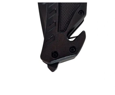 Nóż ratowniczy AZYMUT Rescue +przecinak pasów +zbijak szyb +pokrowiec