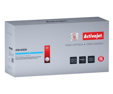 Activejet ATB-426CN Toner (zamiennik Brother TN-426C; Supreme; 6500 stron; niebieski)