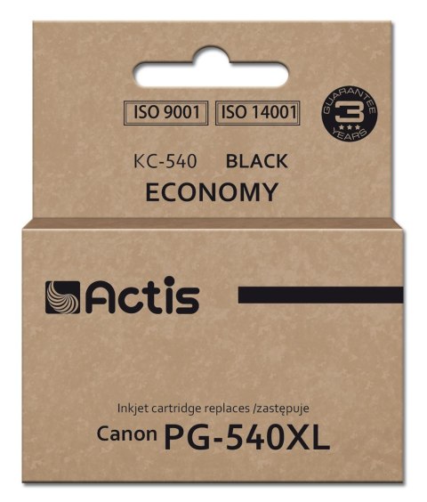 Actis KC-540 Tusz (zamiennik Canon PG-540XL; Supreme; 22 ml; czarny).