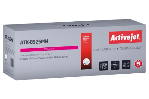 Activejet ATK-8525MN Toner (zamiennik Kyocera TK-8525M; Supreme; 20000 stron; czerwony)