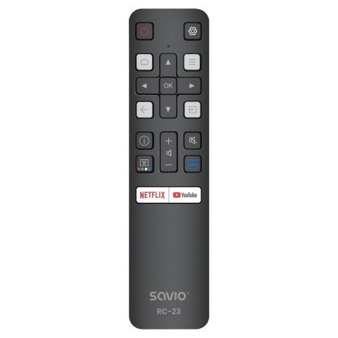 SAVIO PILOT UNIWERSALNY/ZAMIENNIK DO TV TCL-SMART TV RC-23