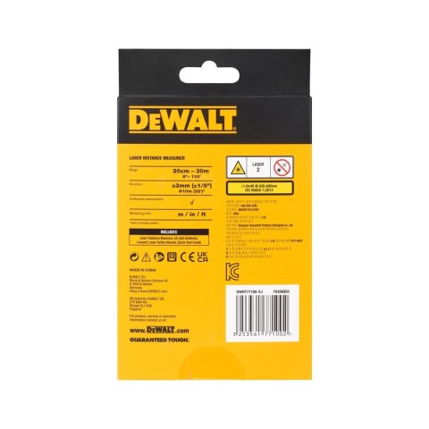 Dalmierz laserowy DEWALT DWHT77100