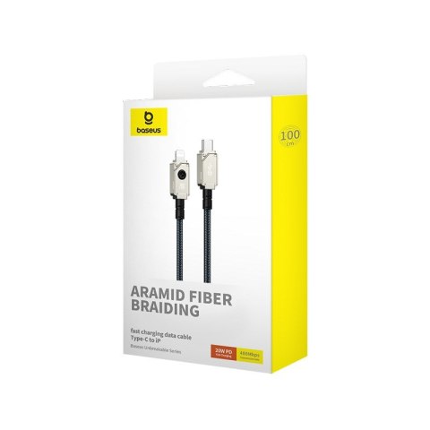 Kabel Baseus Unbreakable USB C-IP 20W 1m (biały)