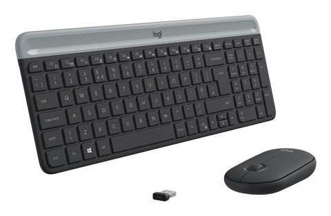Wireless Keyboard and Mouse Combo MK470 GRAPHITE