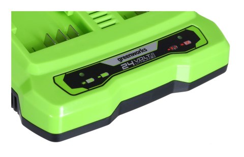 24V Ładowarka 2A dual slot GREENWORKS G24X2UC2 - 2931907