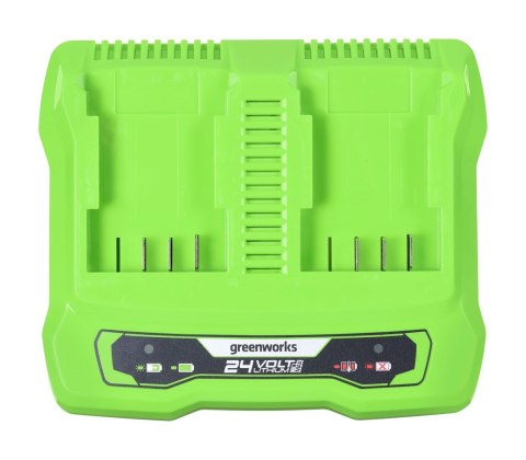 24V Ładowarka 2A dual slot GREENWORKS G24X2UC2 - 2931907