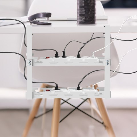 MACLEAN ORGANIZER PODBIURKOWY NA KABLE MC-104 W