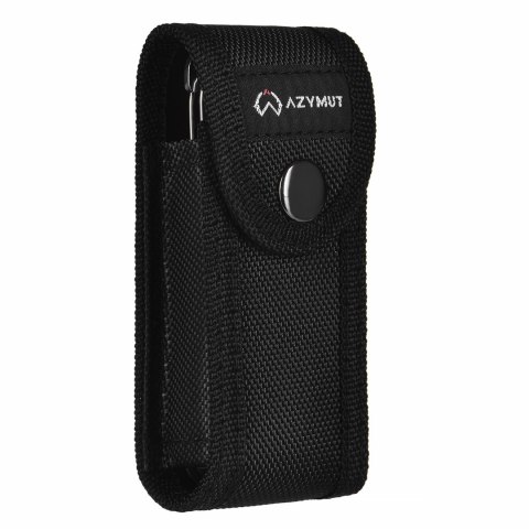 Multitool AZYMUT Turon - 10 narzędzi + karabińczyk +kabura do pasa (H-P224108)