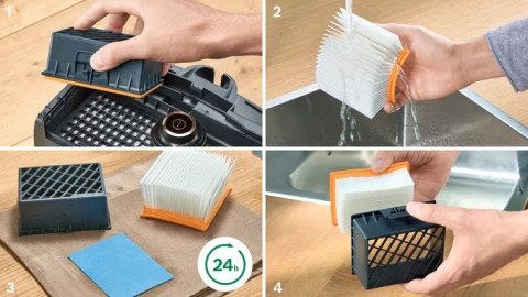 Odkurzacz workowy Bosch Series 4 BGB41HYG1H (600W ; biały)