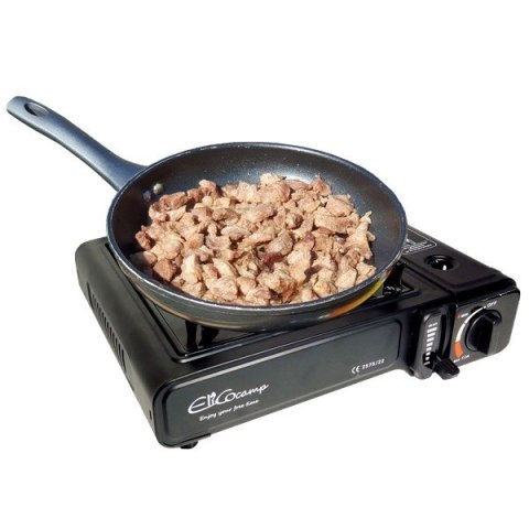 ELICO BDZ-155B Kuchenka gazowa turystyczna walizkowa kempingowa na Kartusze 2,2KW, Zapalnik Piezo.