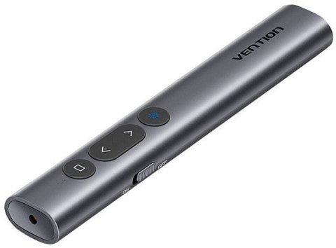 Bezprzewodowy wskaźnik do prezentacji Vention z czerwonym laserem + przyciskami na barerie AAA