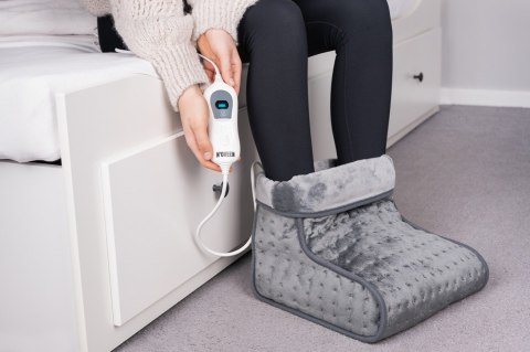 But elektryczny do ogrzewania stóp NOVEEN EB550, 30x30x24cm, szary