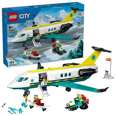 LEGO City 60465 Samolot pogotowia ratunkowego