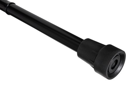 Laska inwalidzka, składana (czarna)